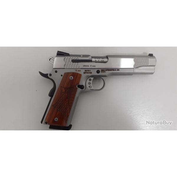 NEUF !!! SMITH & WESSON 1911 E SERIE STAINLESS CAL 45 ACP