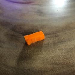 Vends planchette élévatrice tactique orange fluo pour glock 43 en 9mm