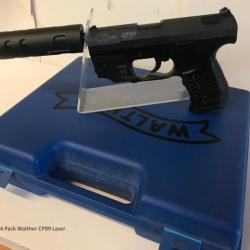 Pack Walther CP99 Laser 4.5 plomb