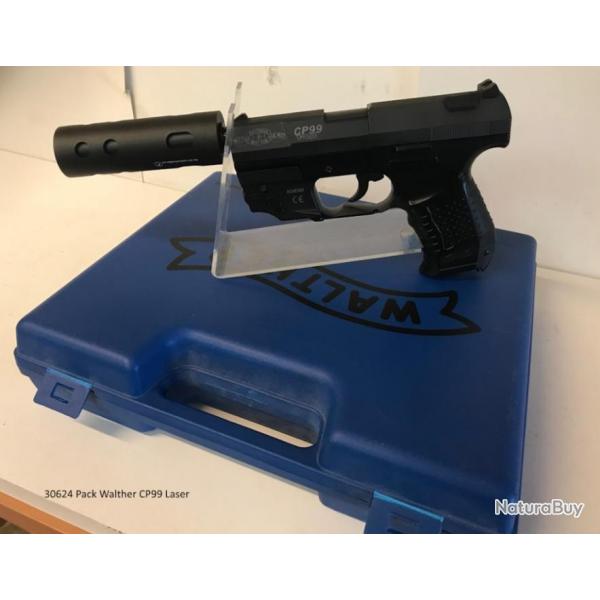 Pack Walther CP99 Laser 4.5 plomb