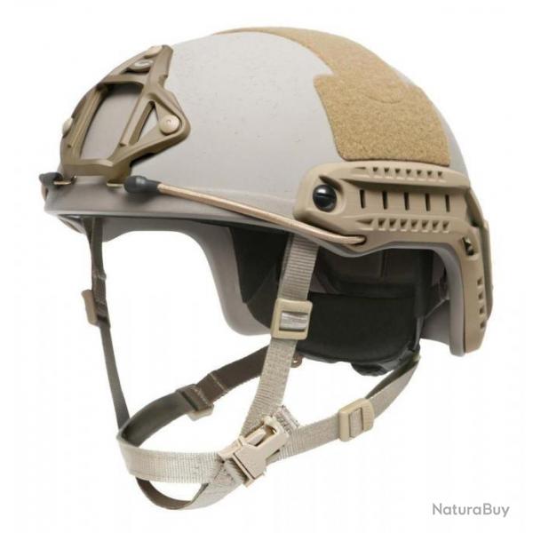 VERITABLE CASQUE FAST BALISTIQUE PARE BALLES NIVEAU IIIA TAILLE 54/59 COYOTE