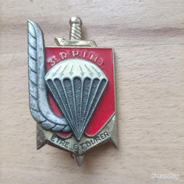 Insignes Militaire "3me R.P.I.Ma - Rgiment Parachutiste Infanterie Marine