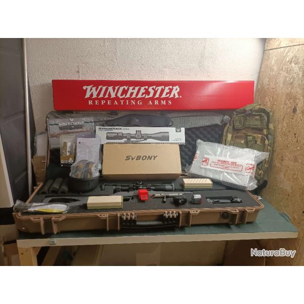 Winchester xpert 22 lr + Vortex Diamondback Tactical 6-24x50 - EBR-2C FFP (Mrad)