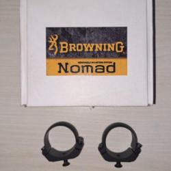 Lot de 2 colliers Browning Nomad diametre 30mm Hauteur BH 3,5mm