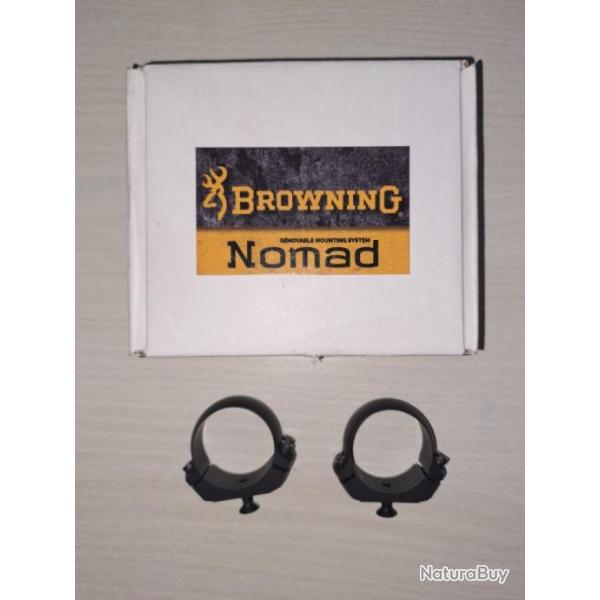 Lot de 2 colliers Browning Nomad diametre 30mm Hauteur BH 3,5mm