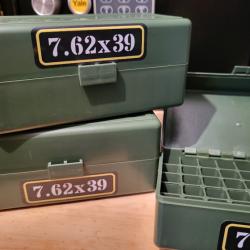 Boîtes de rangements munitions 7.62x39(3 boites)