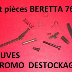 Lot de pièces pistolet BERETTA 76 calibre 22lr à 17.00 Euros !!!! - VENDU PAR JEPERCUTE (HU359)