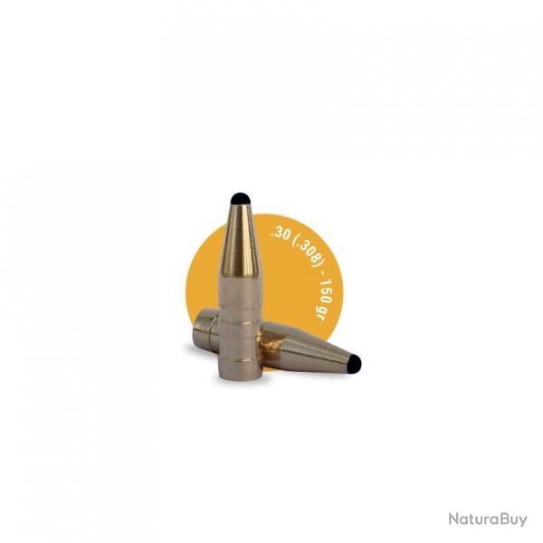 Ogives sans plomb fox target .30 (.308) 150 GR - 100 pices