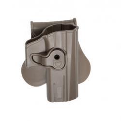 Holster asg beige droitier ceinture pour CZ P-07 & P-09