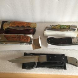 Lot de 5 couteaux pliants