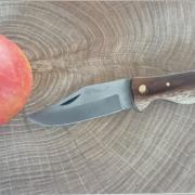 Couteau Style Berger Bougna - Manche En Acacia - Neuf