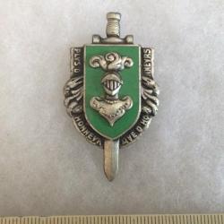 FRANCE ABC ARME BLINDÉE CAVALERIE - insigne  3° Division Blindée émail  Drago beranger