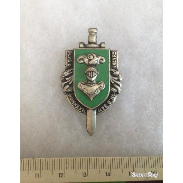 FRANCE ABC ARME BLINDE CAVALERIE - insigne  3 Division Blinde mail  Drago beranger