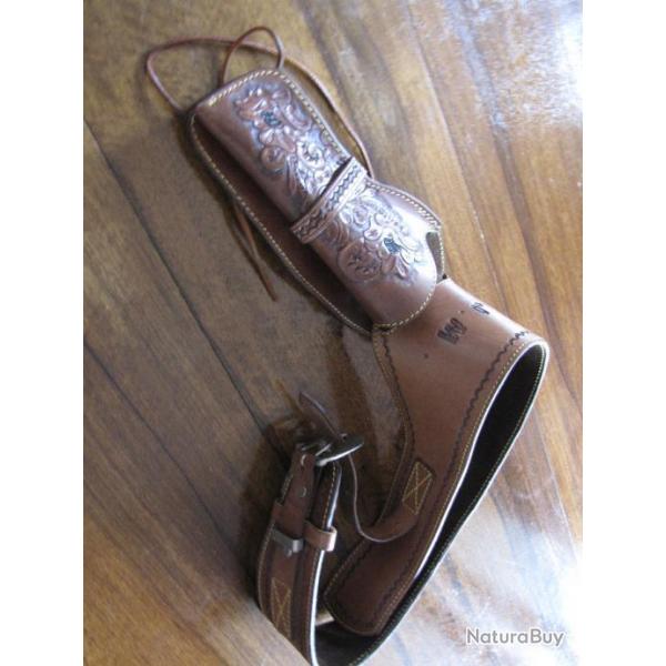 HOLSTER ET CEINTURON CUIR WESTERN