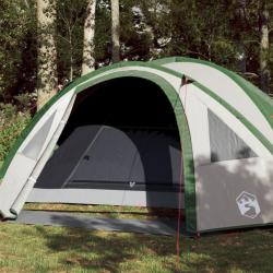 Tente de camping 4 personnes vert imperméable