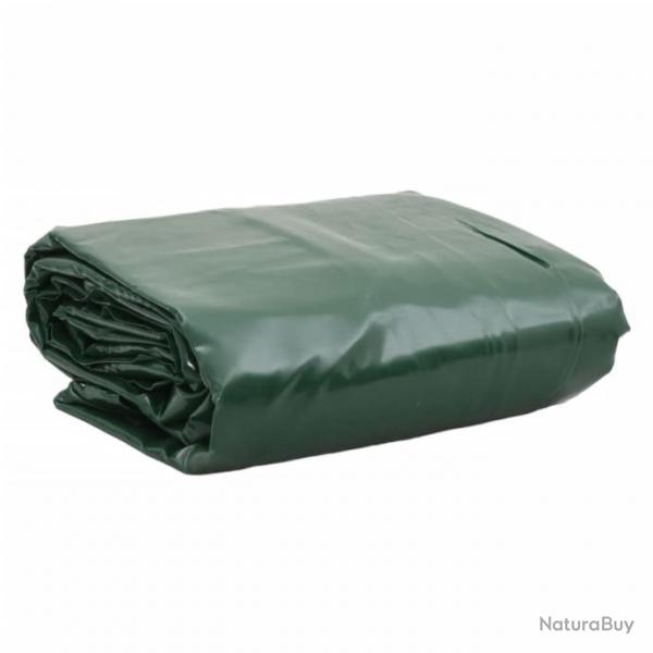 Bche vert 3,5x5 m 650 g/m