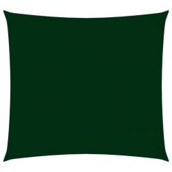 Voile de parasol tissu oxford rectangulaire 2x2,5 m vert foncé
