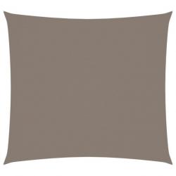 Voile de parasol tissu oxford rectangulaire 2,5x3 m taupe