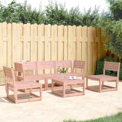 Salon de jardin 5 pcs bois massif de douglas