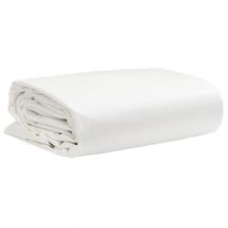 Bâche blanc 1,5x20 m 650 g/m²