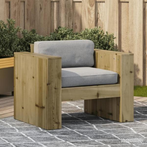 Canap de jardin 79x60x62 cm bois de pin imprgn