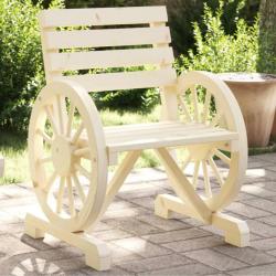 Chaises de jardin 4 pcs Bois de sapin massif