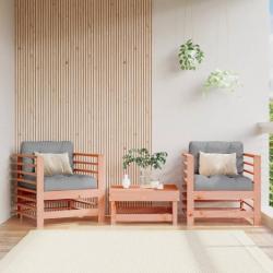 Chaises de jardin 2 pcs cm bois massif douglas