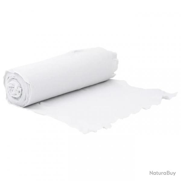 Membrane gotextile blanc 1 x 10 m fibre de polyester