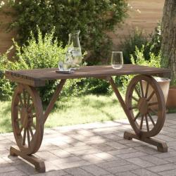 Table de jardin 115x55x65 cm bois de sapin massif