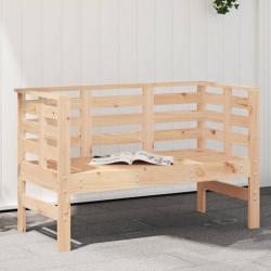 Banc de jardin 111,5x53x71 cm bois massif de pin