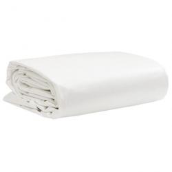 Bâche blanc 5x8 m 650 g/m²