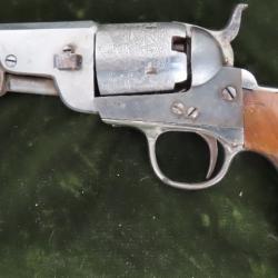 Revolver style Colt pocket  1849 fabrication Belge "Brooklin Bridge"