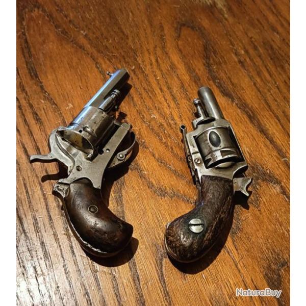 2 revolvers bulldog pour pices