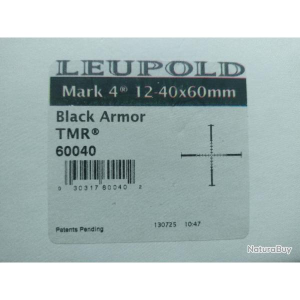 LEUPOLD Mark4 12-40 x 6omm rticule TMR