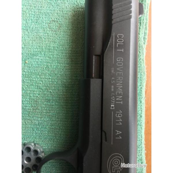 Pistolet  plomb 4.4mm UMAREX-COLT Government 1911A1 catgorie D
