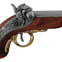 Réplique décorative Denix de Pistolet Deringer Philadelphia 1850 Deringer