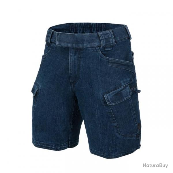 uts short tactique urbain 8.5 denim stretch MarineBlue