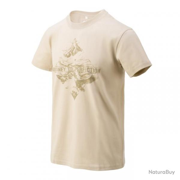 t shirt ruisseau de montagne Khaki