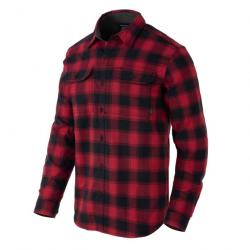 chemise homme gris CoralCrimsonCheckered