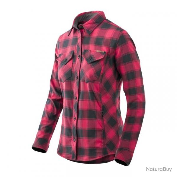 chemise femme souci CoralCrimsonCheckered