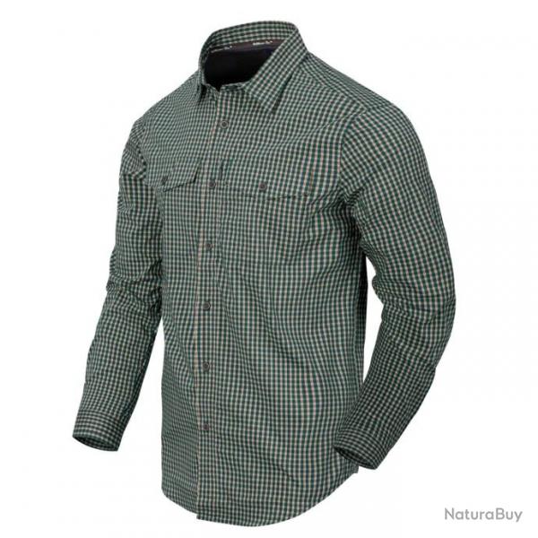 chemise de transport dissimule SavageGreenCheckered