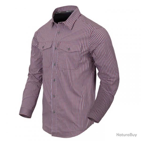 chemise de transport dissimule ScarletFlameCheckered