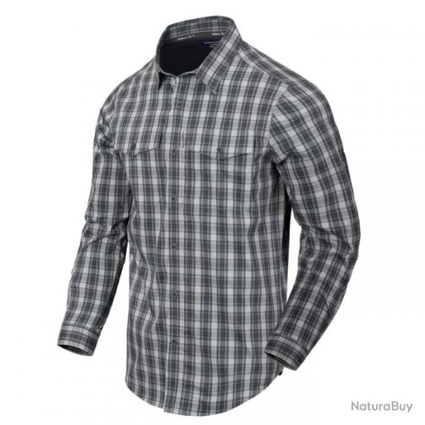 chemise de transport dissimule FoggyGreyPlaid