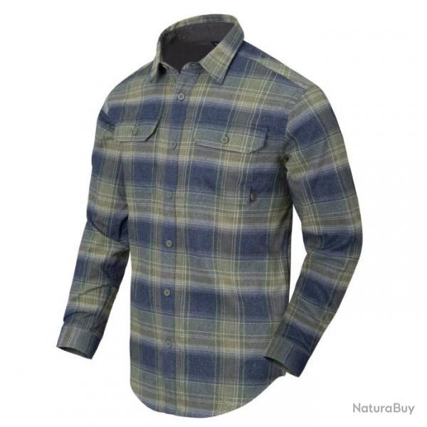 chemise homme gris BlastBluePlaid