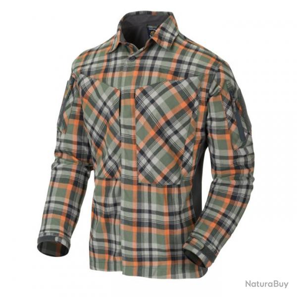 chemise en flanelle mbdu TimberOlivePlaid