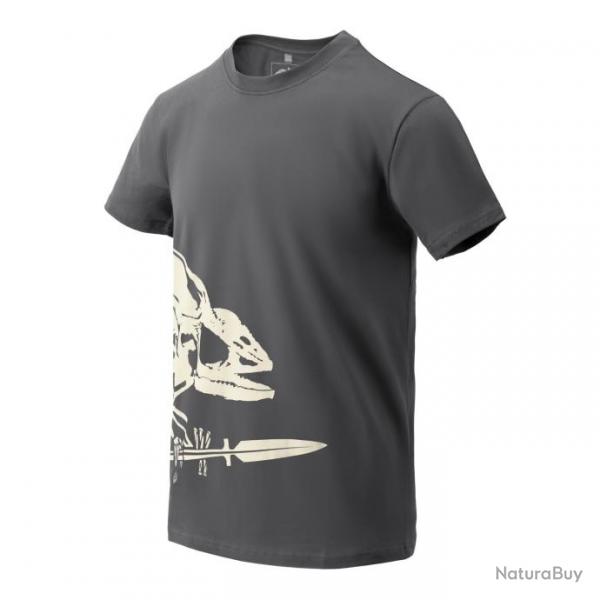 t-shirt (squelette complet du corps) XL ShadowGrey