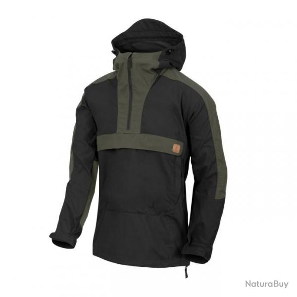 veste anorak bcheron BlackTaigaGreenA