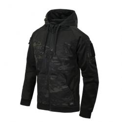 Sweat à capuche fullzip BlackMultiCamBlackA