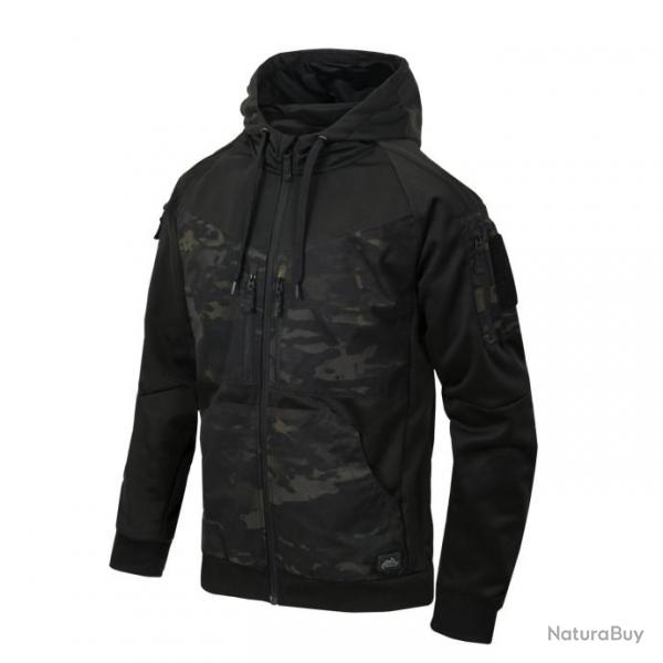 Sweat  capuche fullzip BlackMultiCamBlackA