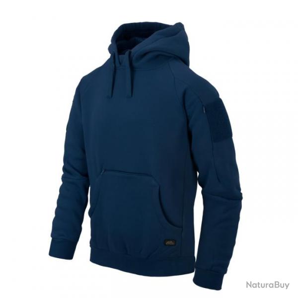 sweat  capuche tactique urbain lite (kangourou) M Blue